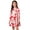 melon d\'eau Rouge, variante sur RXMEKW Robe à Manches Longues pour Filles avec Jupe Patineuse Évasée Extensible, Robe de Fête de Récital à Col Rond pour l'École et les Vacances