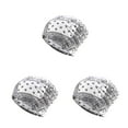 thumbnail image 4 of Tuque Style Bohème Hijab Imprimé Floral Turban Protection des Oreilles Bonnet Fleur Blanche Ensemble de 3, 4 of 6