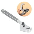 thumbnail image 1 of Self Adjusting Pipe Wrench, Thin Quick Release Pipe Wrench  For Plumbing, 1 of 8