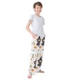 thumbnail image 3 of FORMRS Boys Pajama Pants with Pockets Size 6-8Y Kids Lounge Sleep Bottoms, White Magical Halloween Girl, 3 of 8