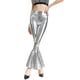 thumbnail image 1 of Pantalones acampanados para mujer Pantalones anchos de sirena Pantalones metalizados hippie Xinmu, 1 of 3