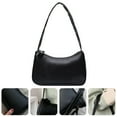 thumbnail image 3 of HERFIER 1Pc Fashionable Shoulder Bag Simple PU Shoulder Bag Retro Chic Bag for Women 8.25x5.7x3.14in, 3 of 9