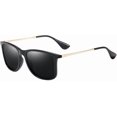 thumbnail image 1 of Fashion Men's Box Sunglasses Female Drivers Driving Polarized Sunglasses (Color : A, Size : Medium), 1 of 4