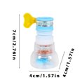 thumbnail image 3 of Xihbxyly Filtro de Grifo, Cabezal Giratorio Antisalpicaduras, Diseño Extensible para Ahorrar Agua, Sistema de Purificación Eficiente, Apto para Cocina y Baño, Fácil Instalación, Estilo Moderno, Modos, 3 of 3