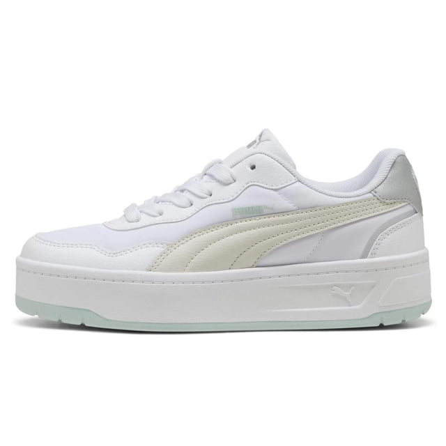 Tenis Puma Court Lally Skye Aqua Metal para Mujer 401613-01 blanco 24