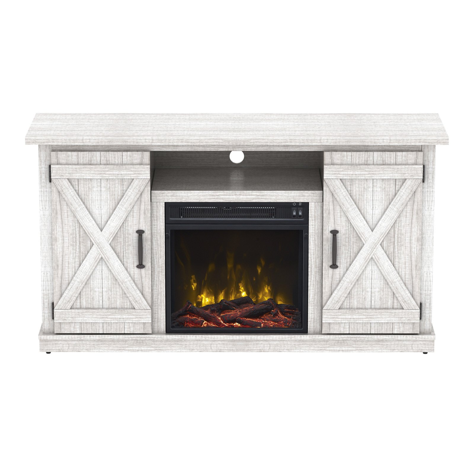 Classic Flame Cottonwood 55 in. TV Stand with Electric Fireplace