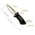 thumbnail image 6 of Cressi Lima Stainless Steel Scuba Dive Knife, 6 of 11
