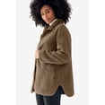 thumbnail image 3 of Ellos Women's Sherpa Zip-Front Jacket, 3 of 4