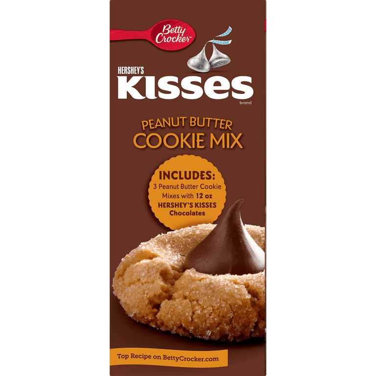 Betty Crocker Hershey's Kisses Peanut Butter Cookies Mix,