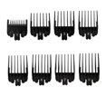 thumbnail image 1 of 8 PCS Professional Hair Clipper Combs Guides Professional Hair Cut Clippers Tool Hair clipper guide combs hair cutting guides for Precise Hair Cutting and Trim Length, 1 of 6