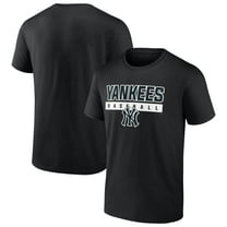 Men's Black New York Yankees In The Mitt T-Shirt