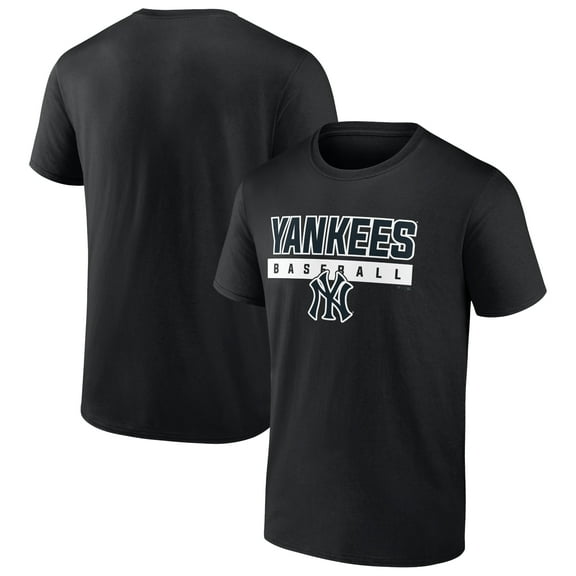 Men's Black New York Yankees In The Mitt T-Shirt