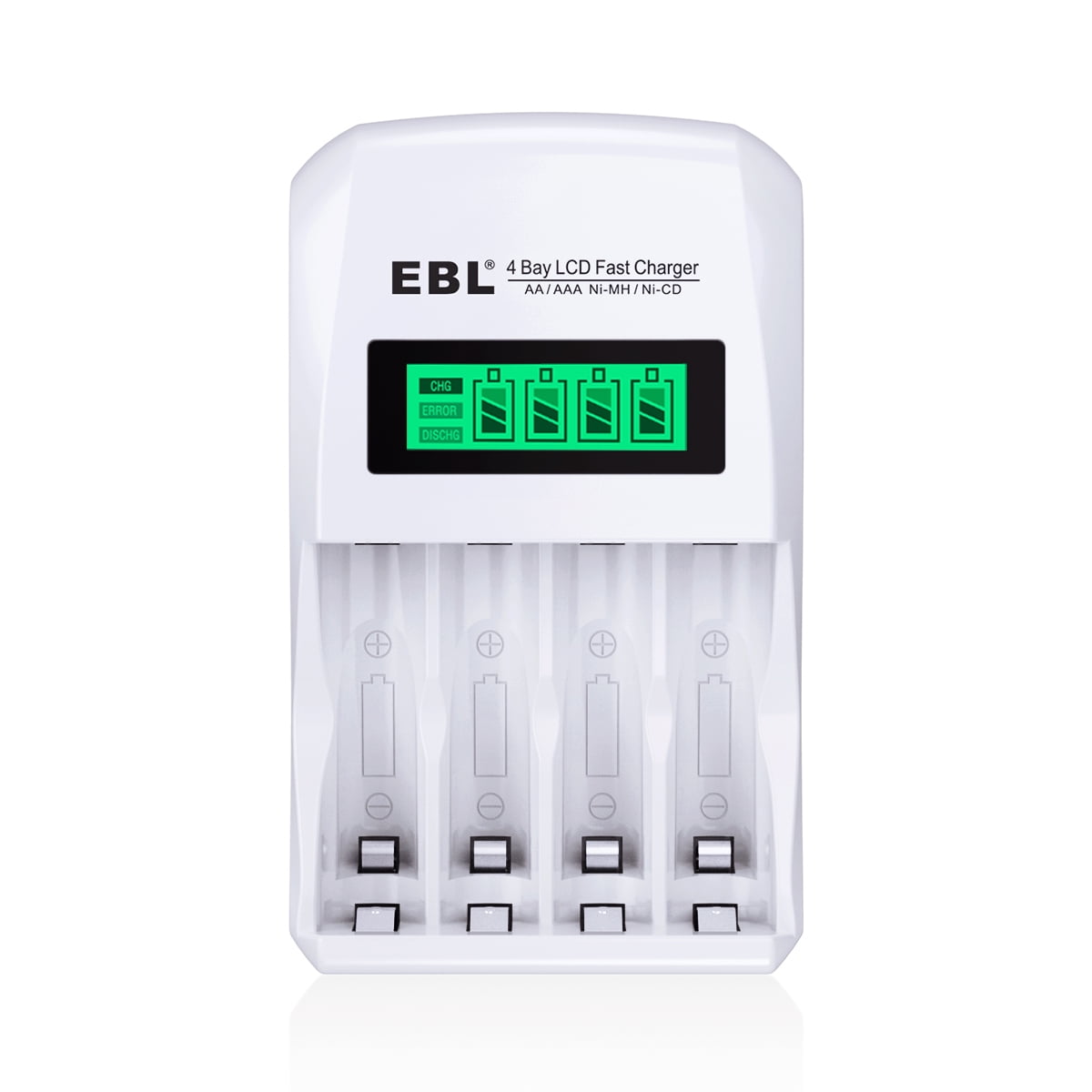 EBL Rechargeable AA Batteries (8 Pack), 2800mAh Duable a Batteries with Battery Charger