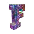 thumbnail image 2 of QIPOPIQ Marquee Letter Lights, Led Marquee Sign Light Up Letters Led Letters Lights 26 Alphabet, Prismatic Iridescent Letters Led Lights Plastic Letters Sign For Home Party Christmas Decor, 2 of 9