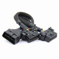 thumbnail image 2 of 2 iN 1 OBD2 Extension Cable Male to 2 Female Splitter Car Computer Connection Conversion Plug Socke, 2 of 5
