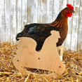 thumbnail image 4 of GROWTH TANK Parrot Playstand Bird Playground Wood Perch Gym Training Stand Playpen Bird Toys Chicken Shape, 4 of 8
