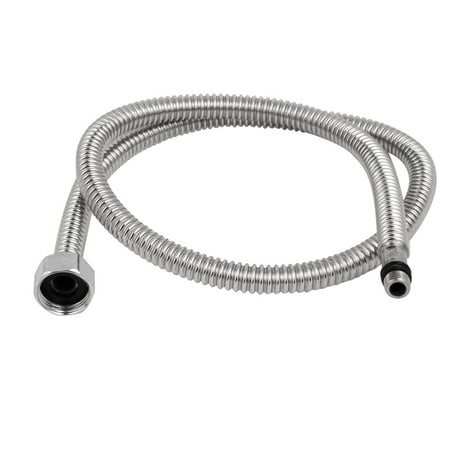 - 304 Stainless Steel 80cm Long Single Head Faucet Connector Water Pipe Hose