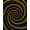 Black, Pattern 1, variant on ODIKA 2x3 Machine Washable Non-Slip Area Rug, Sublime Swirl Vortex Spiral Ethereal Dreamy Aesthetic Handsome High Traffic Rug, Black, 445159