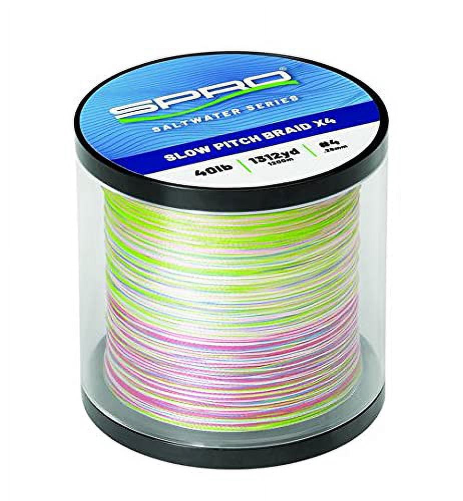 SPRO Fishing SSPB-40PTM1200 Slow Pitch Braid 40Lbs 1200M/1312Y Pitch Mark