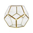 thumbnail image 1 of Glass Geometric Terrarium Container Modern Tabletop Window Sill Decor Flower Pot Balcony Planter DIY Display Box for Succulent Fern Moss Garden, 1 of 9
