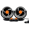 thumbnail image 2 of Kraoden 24V Car Interior Fan, 360 Degrees Portable Adjustable Fan for Car, Truck, SUV, RV, Tent, Low Noise, Low Energy Consumption, Perfect for Summer Cooling, 2 of 5