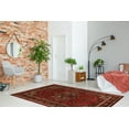 thumbnail image 2 of Linon Serape Oriental Traditional Area Rug, Orange, 8' x 10.6', 2 of 6