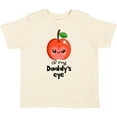 thumbnail image 3 of Inktastic Apple of My Daddy's Eye Cute Red Apple Boys or Girls Toddler T-Shirt, 3 of 5