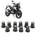 thumbnail image 3 of Tuercas De Parabrisas Resistentes Al Desgaste Confiables M5 10 Piezas Tuercas De Pozo Para Accesorios De Motocicleta Reemplazo Para Ducati ANGGREK Accesorios, 3 of 8