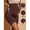 thumbnail image 5 of Athlemo Women Maternity Workout Yoga Shorts Belly Support Soft Sports Short, 5 of 6