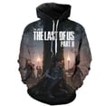 thumbnail image 4 of Sudadera con capucha de juego The Last Of Us para hombre y mujer, ropa de abrigo con estampado 3d, Unisex, de gran tamaño, a la moda, 4 of 5