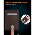 thumbnail image 3 of Tarjetero de piel Wallet RUNBOX Slim con bloqueo RFID, 3 of 6