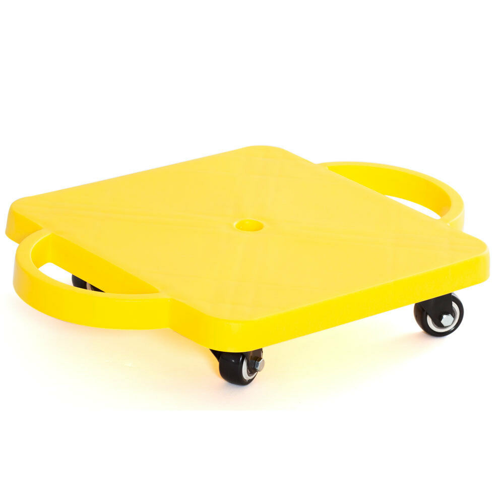 Kids Gym Class Scooter Board with Handles, Sliding Board Exercise Tool