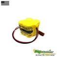 thumbnail image 3 of Replacement Battery For Panasonic FANUC A98L-0031-0025 BR-2/3AGCT4A 6v PLC Qty.4, 3 of 3