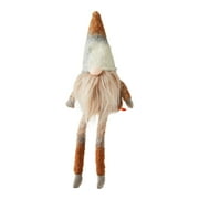 Fabric Gnome Tabletop Decor, Brown & White, 16.25", Fall by Way To Celebrate