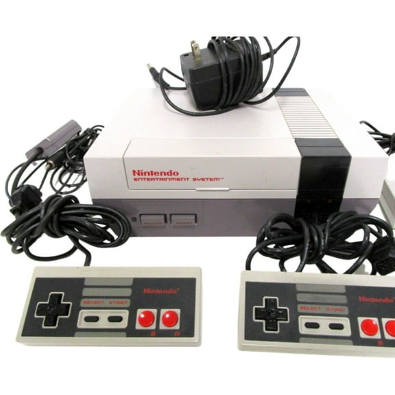 Nintendo NES Console, Loose, Gray, Good