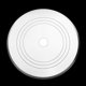thumbnail image 3 of 25.5*24*9cm Cake Decor Turntable Aluminum Cake Turntable Non-slip 1pcs, 3 of 10