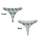 thumbnail image 3 of Balery Sea Otter Tangas de Algodón para Mujer con Estampado – Ropa Interior Sexy, Transpirable, G-string-X-Large, 3 of 6