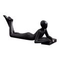 thumbnail image 2 of Abbracc 1pc Résine Penseur Statue Penseur Sculpture Penseur Figurine de Collection 18x7x7.5cm, 2 of 9