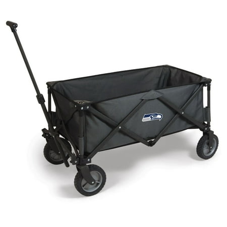 Picnic Time NFL Adventure Wagon - Dark Gray/Black
