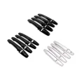 thumbnail image 4 of Embellecedor de manija de puerta de coche cromado para Honda Civic 8 2006 2007 2008 2009 2010, accesorios de exterior de fibra de carbono, 4 of 5