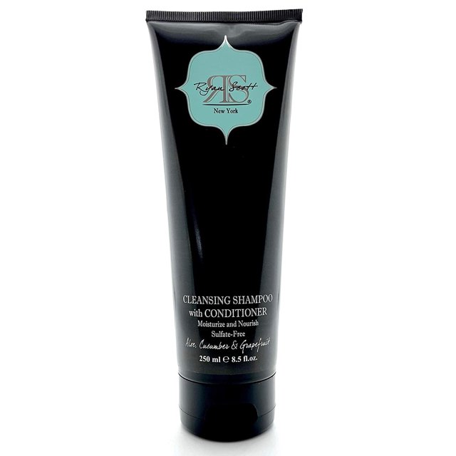 Champú LIMPIADOR sin SULFATOS RYAN SCOTT con ACONDICIONADOR Aloe y aceites naturales 8.5 fl oz