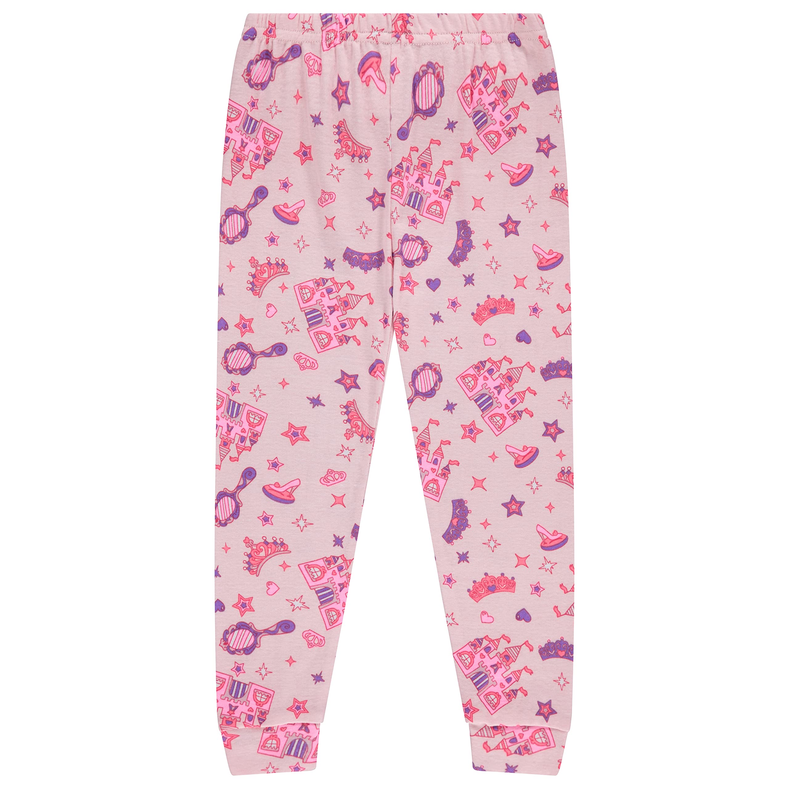 Btween's Toddler Girls 2-Piece Cotton Sleepwear Set: Unicorn, Flower ...