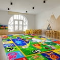thumbnail image 5 of ABC Educational Baby Crawling Mat, Foldable Soft Non-Toxic Floor Play Mat, Extra Thick Non-Slip Washable Activity Mat for Baby, Nursery & Playroom, 78.7 X 59 IN, 5 of 5