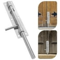 thumbnail image 4 of Pestillo deslizante de acero inoxidable para puertas interiores, cerradura de cerrojo para puerta, cerrojo deslizante para portón., 4 of 7