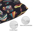 thumbnail image 5 of Disketp Pillow Covers Colorful Mushrooms Pattern Throw Pillow Case Cushion Covers,Cushion For Bedroom,Couch,Home-14"X20", 5 of 9
