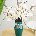 thumbnail image 4 of POINTERTECK 1 Bundle Artificial Gladiolus Landscaping Table Top Ornaments Faux Silk Flower Living Room Simulation Plant for Garden, 4 of 6
