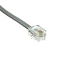 thumbnail image 3 of CableWholesale.com - Phone cable - RJ-11 (6 pin) (M) to RJ-11 (6 pin) (M) - 7 ft - flat - silver satin, 3 of 4