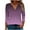 A-Purple, variant on GERsome 3/4 Sleeve Tshirts for Women V Neck Loose Fit Pullover Tops Trendy Graphic Basic Tee Casual Summer Comfy Short Sleeve Shirts Size XL