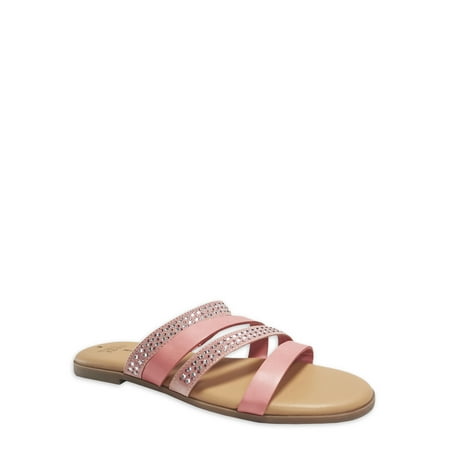 

Time and Tru Women s Core Strappy Sandal