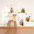 thumbnail image 2 of Heytea Animales Creativos Concierto De Música Etiqueta De La Pared Extraíble Calcomanía, Niños Niños Bebé Hogar Habitación Guardería Diy Adhesivo Decorativo Arte Mural De La Pared, 2 of 4